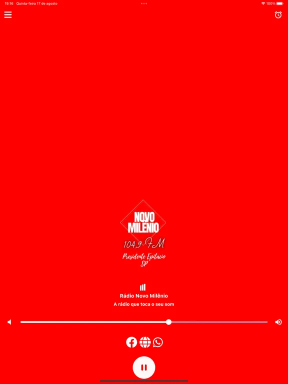 صور Rádio Novo Milênio 104,9 FM iPad 