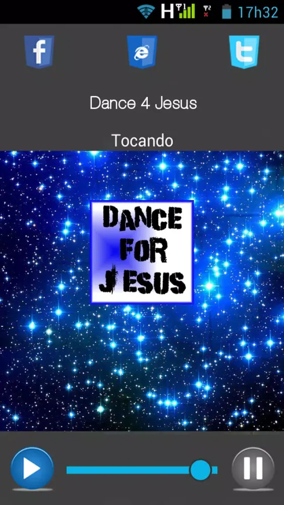 Dance 4 Jesus Web Radio سکرین شاٹس
