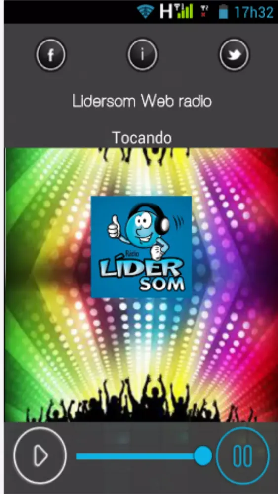 Скриншоты Web Radio Lider Som