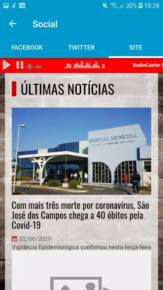 Rádio Máxima FM - Goiânia Screenshots