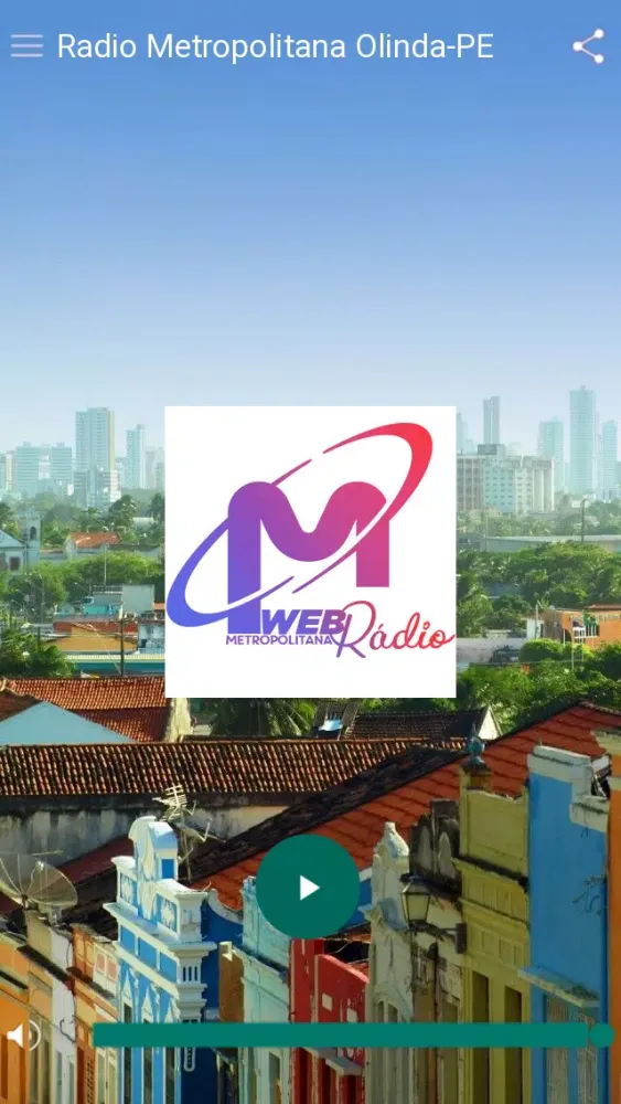 Rádio Metropolitana Olinda PE Screenshots
