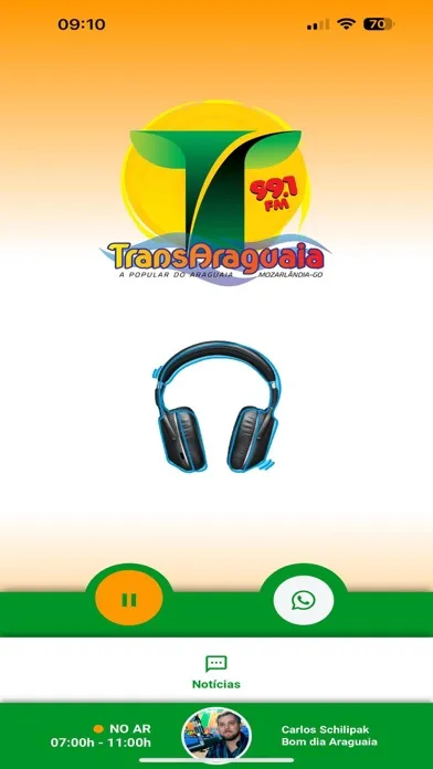 Transaraguaia FM - 99.1 FM Ekran Görüntüleri