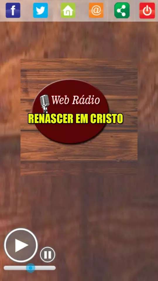 Web Rádio Renascer Em Cristo Screenshots