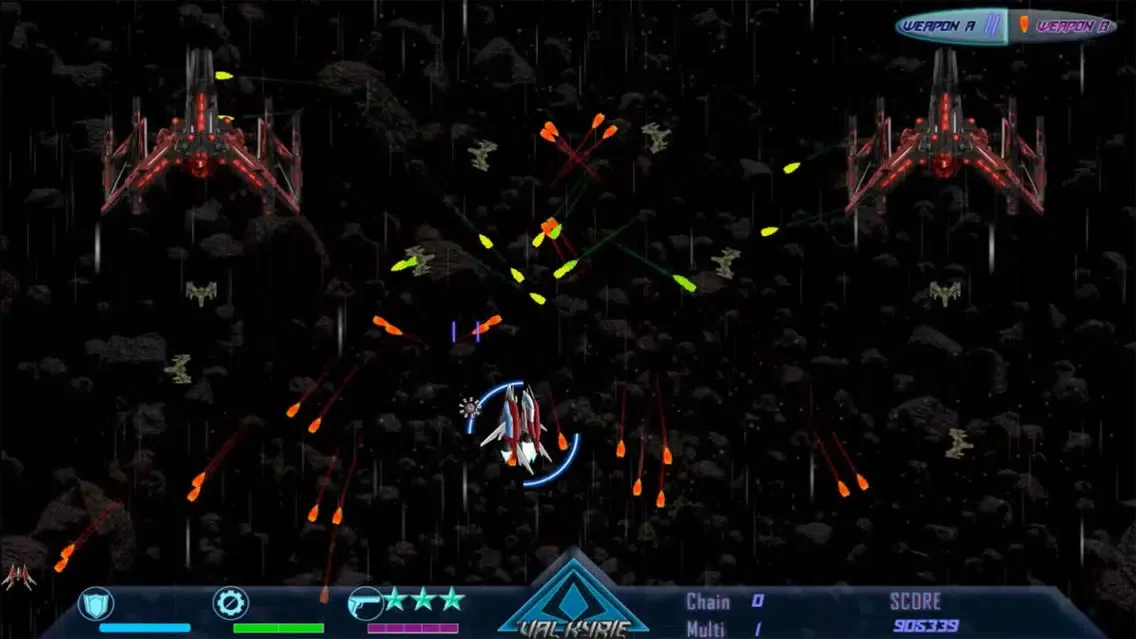 Beyond Black Space Valkyrie سکرین شاٹس