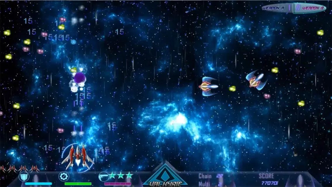 Beyond Black Space Valkyrie سکرین شاٹس