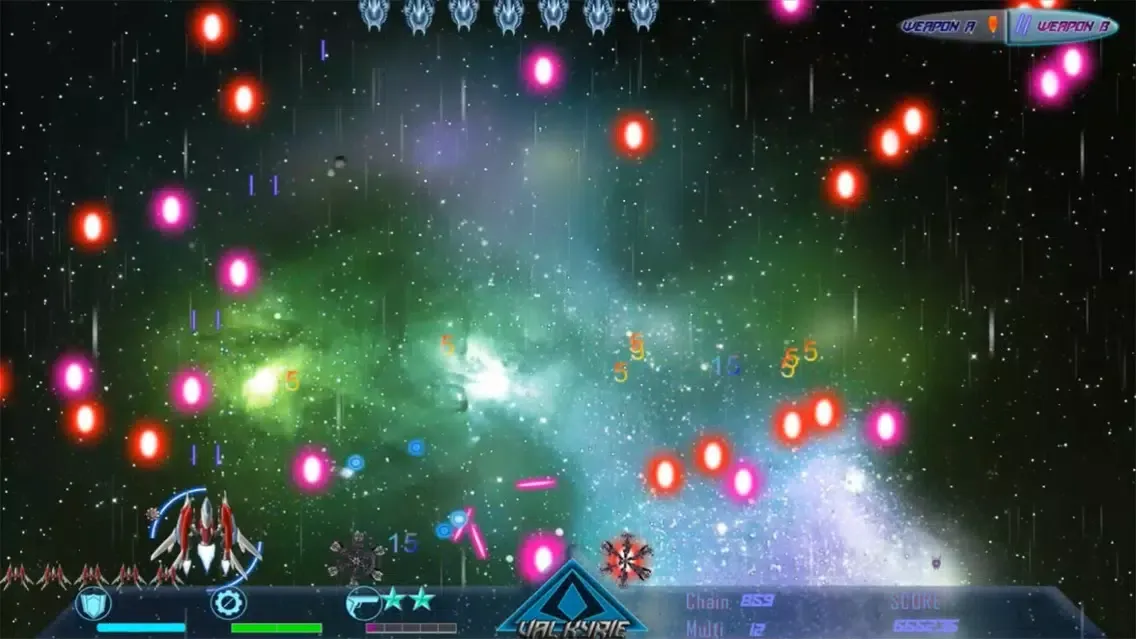 Beyond Black Space Valkyrie سکرین شاٹس