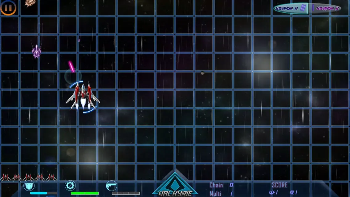 Beyond Black Space Valkyrie سکرین شاٹس