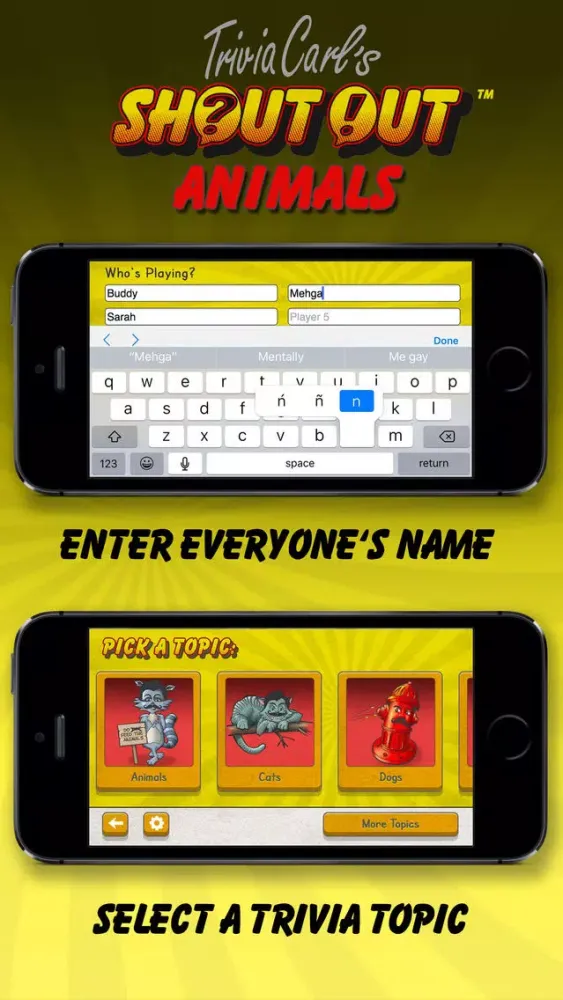 Captures d'écran de Shoutout Animals
