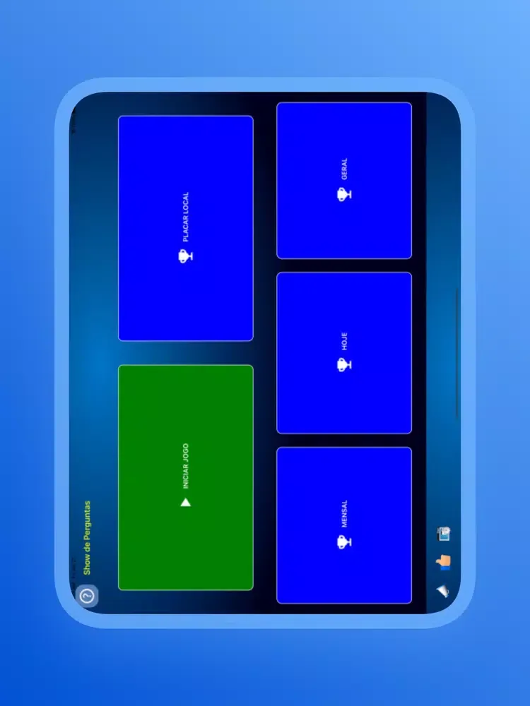 Show de Perguntas iPad  스크린샷