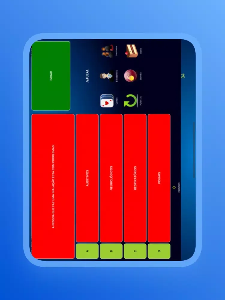 Show de Perguntas iPad  스크린샷
