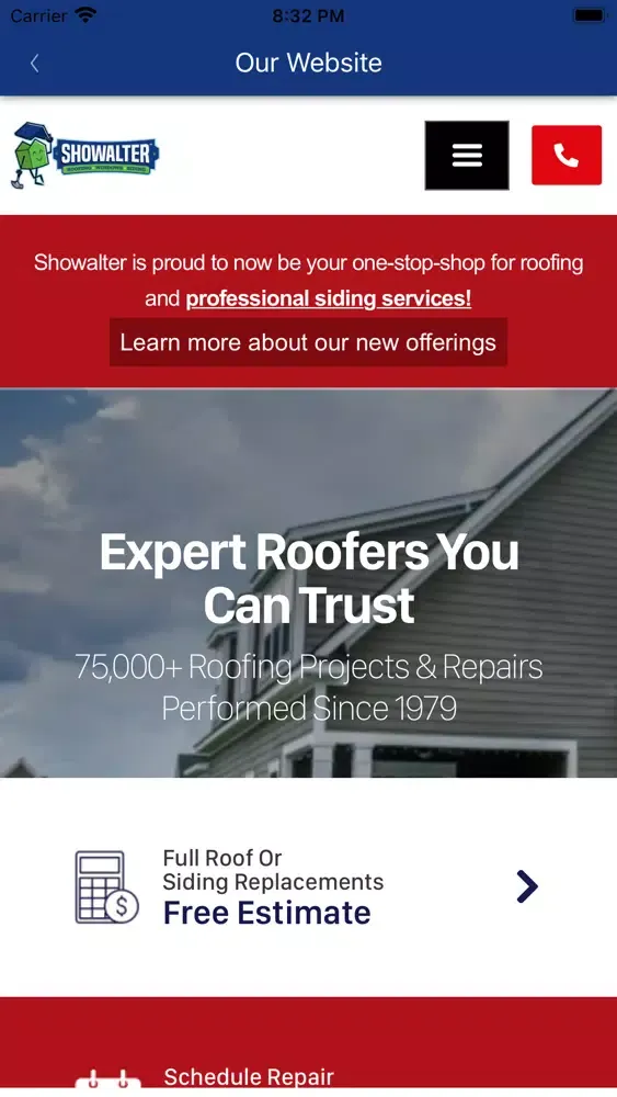 تصاویر Showalter Roofing Tennessee