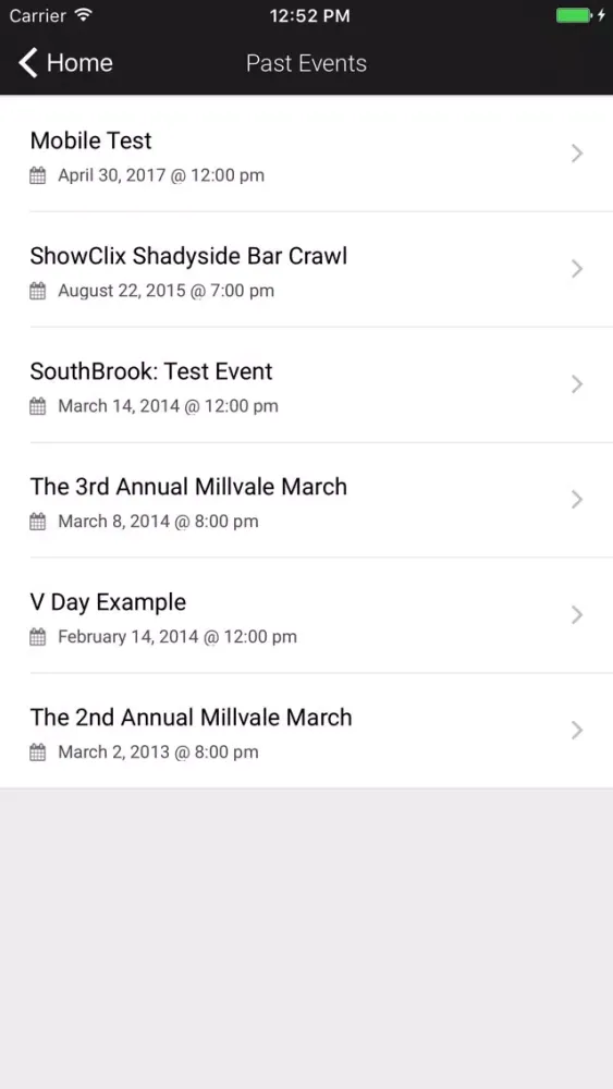 Capturas de pantalla de Real-Time Event Stats