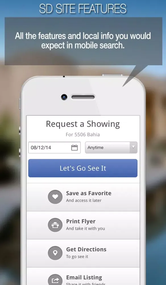 SD Homefinder Mobile স্ক্রিনশট