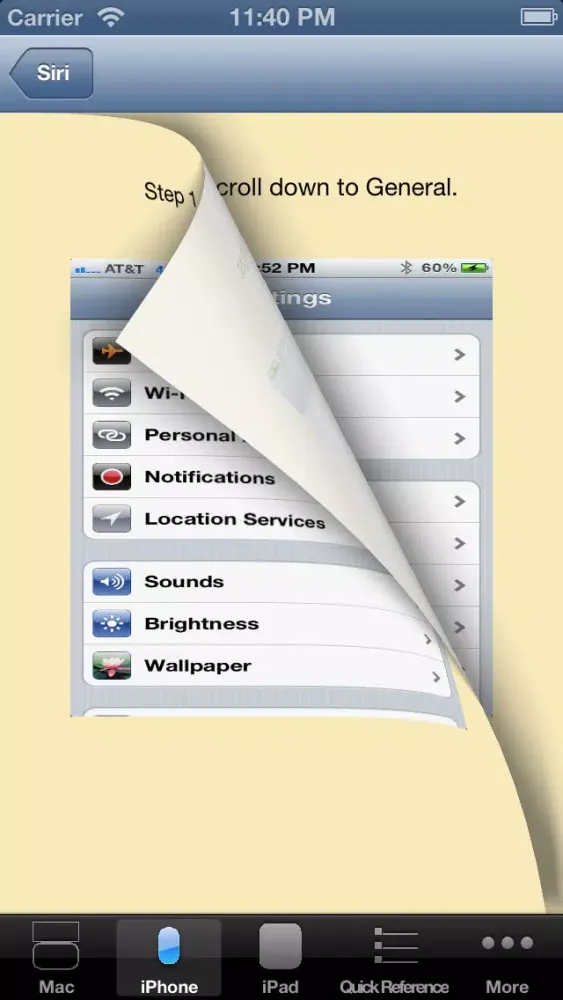 Show Me on an Apple Free Screenshots