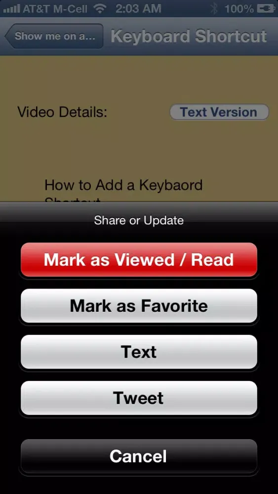 Show Me on an Apple Free Screenshots