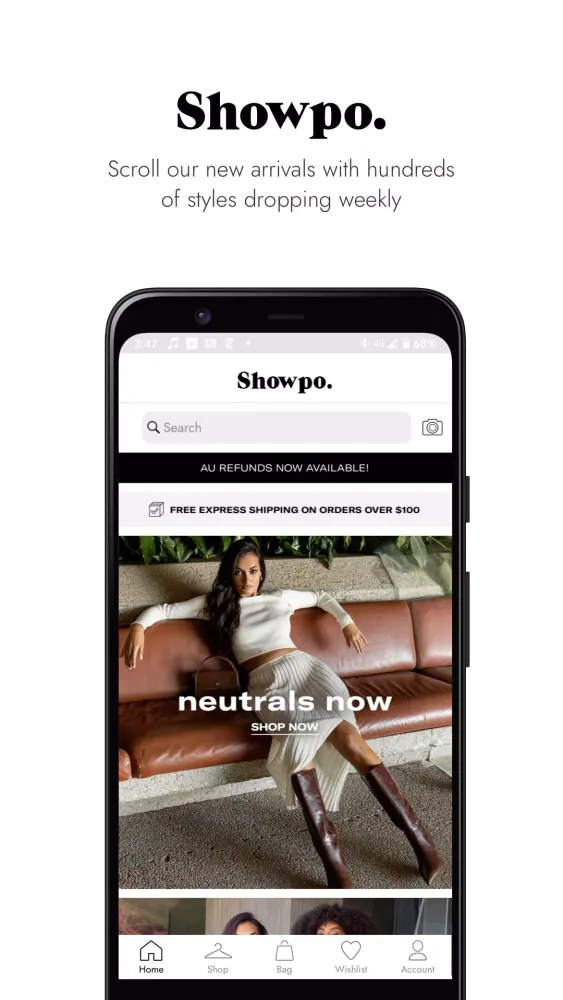 Showpo Screenshots