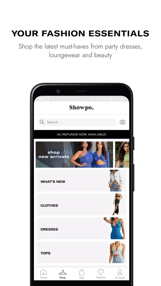 Showpo Screenshots