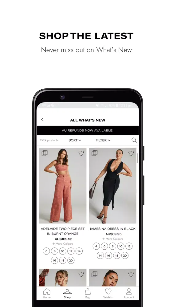 Showpo Screenshots