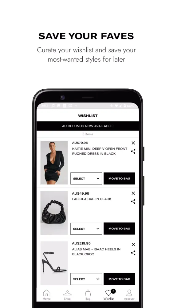 Showpo Screenshots