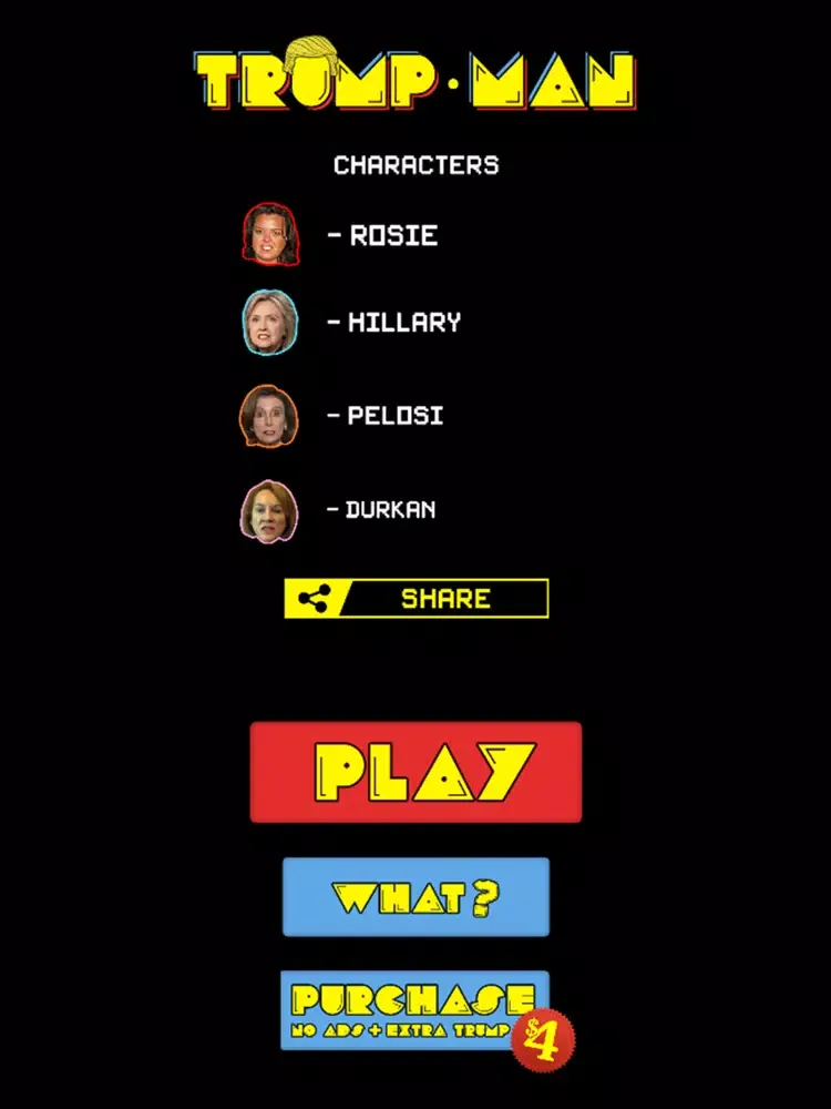 Trump-Man iPad  Screenshots