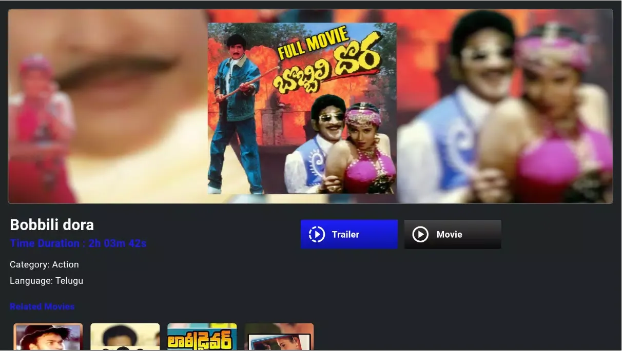 Screenshot di Showtime OTT
