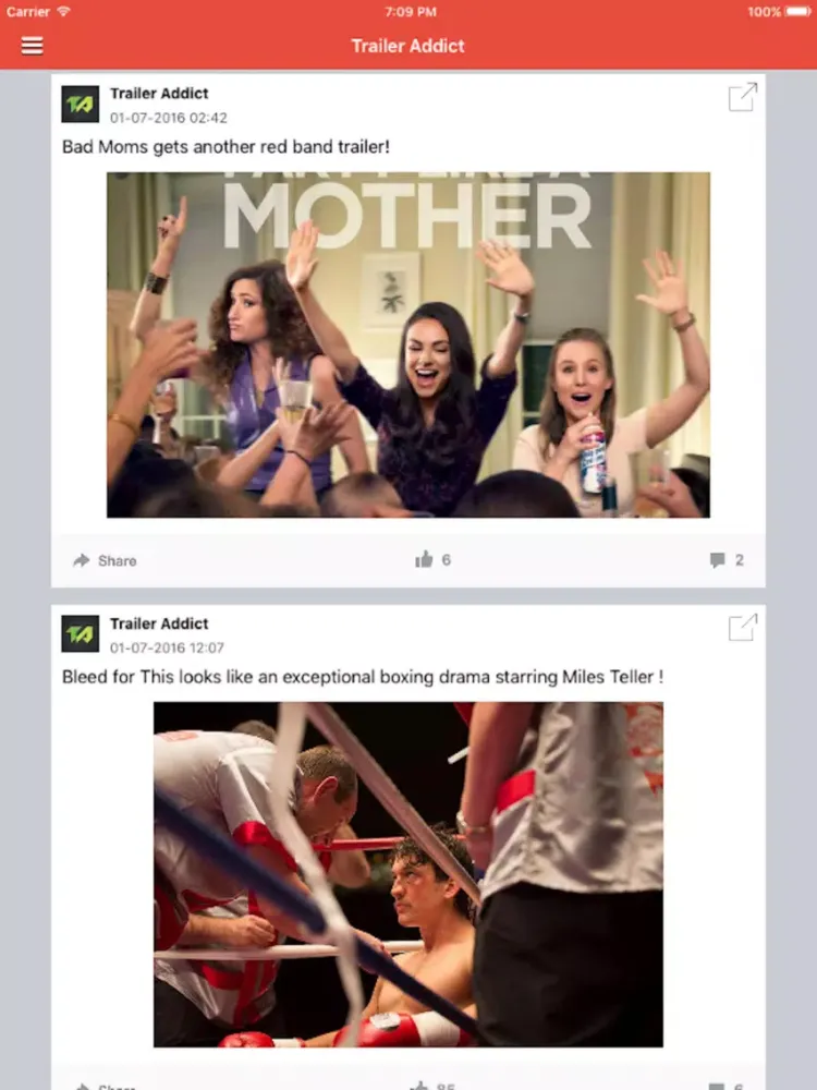 Popcorn Time - Movies Box iPad Screenshots