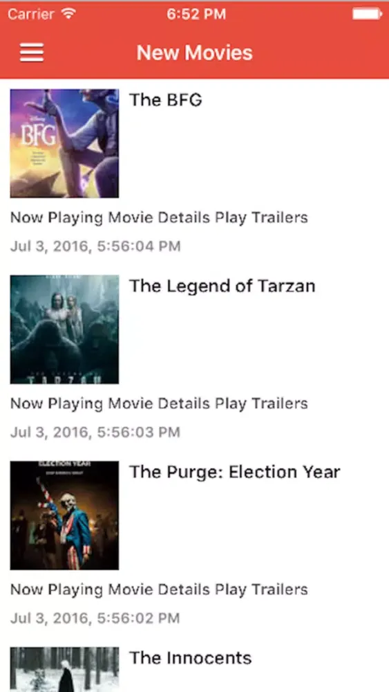 Popcorn Time - Movies Box Screenshots