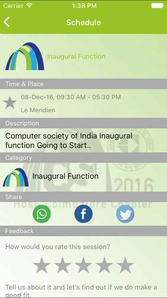 Capturas de pantalla de CSI 2016