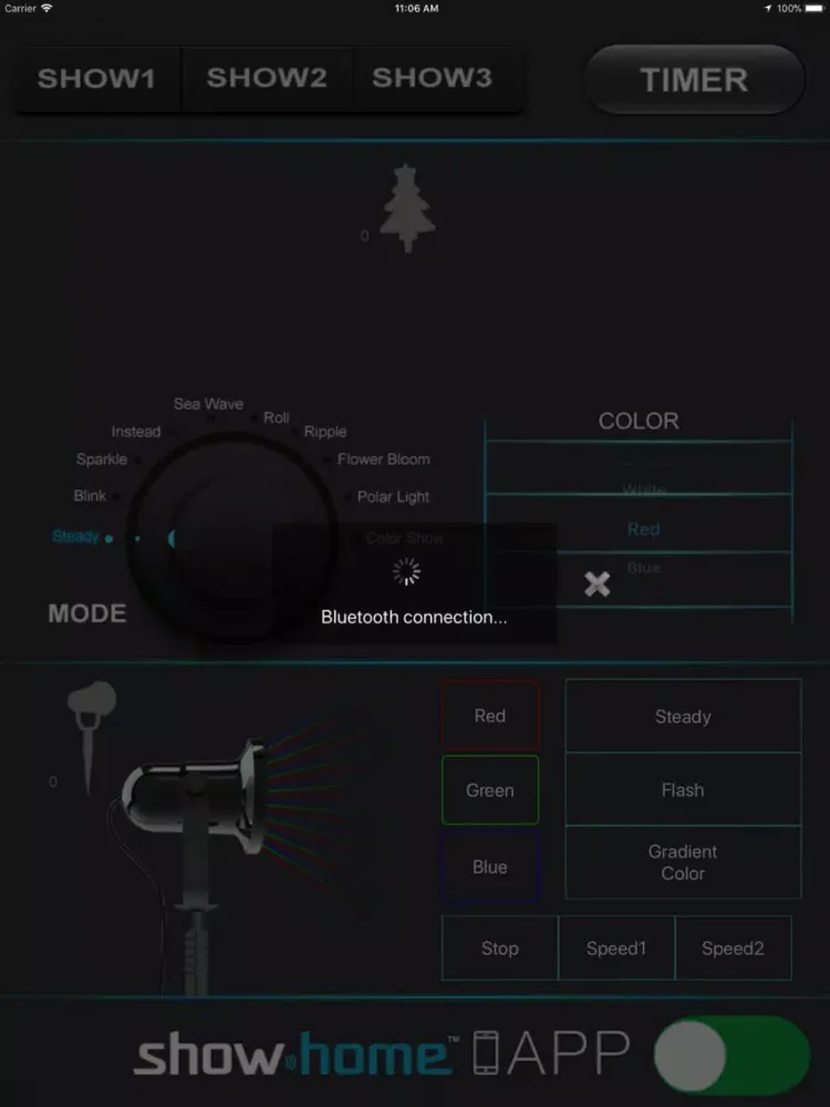 Tangkapan layar ShowTree for C6 iPad 