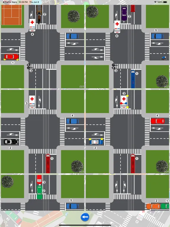 Tangkapan skrin Crossroads situations iPad 