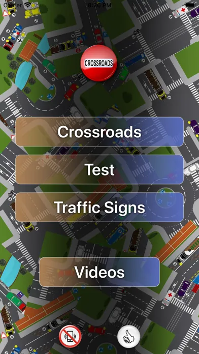 Tangkapan skrin Crossroads situations