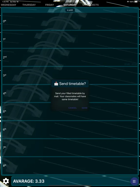 My School Grades iPad  스크린샷