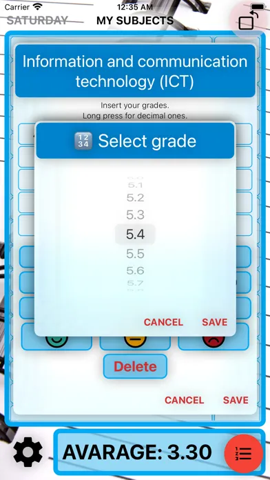 My School Grades 스크린샷