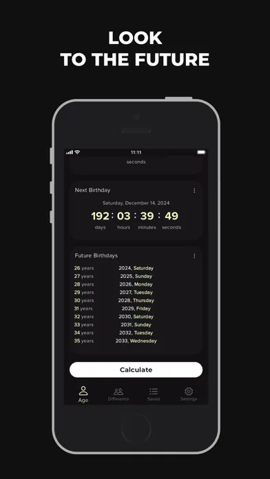 Age Calculator: Days Counter Screenshots
