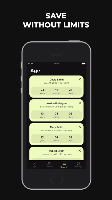 Age Calculator: Days Counter Screenshots