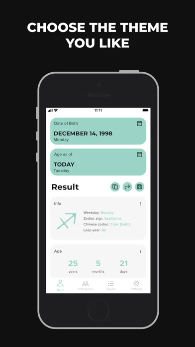 Age Calculator: Days Counter Screenshots