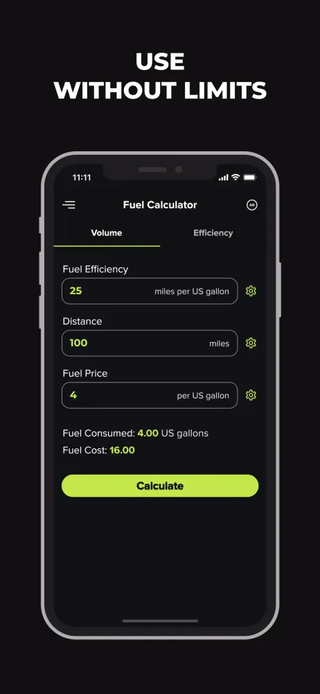 Fuel Calculator应用截图