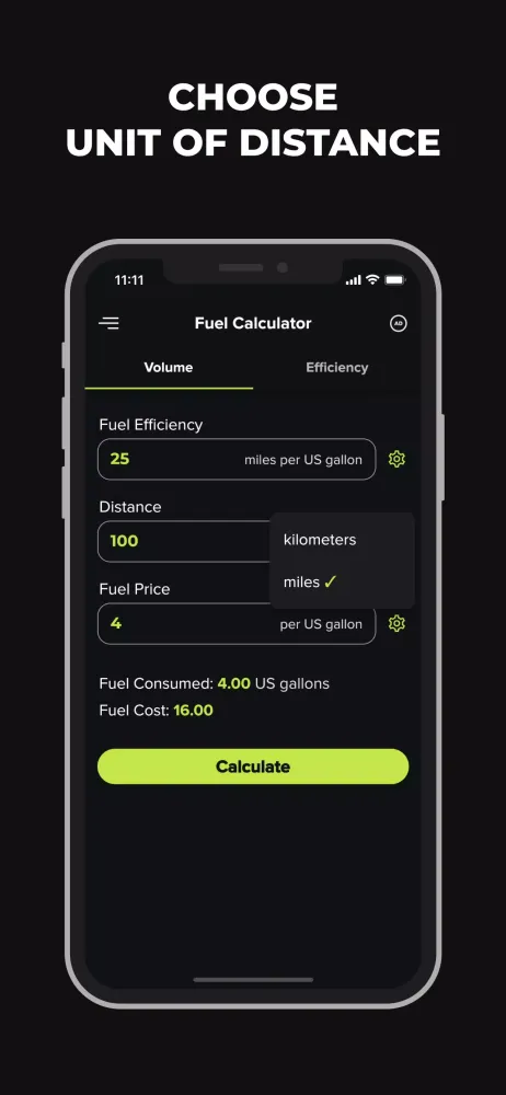 Fuel Calculator应用截图