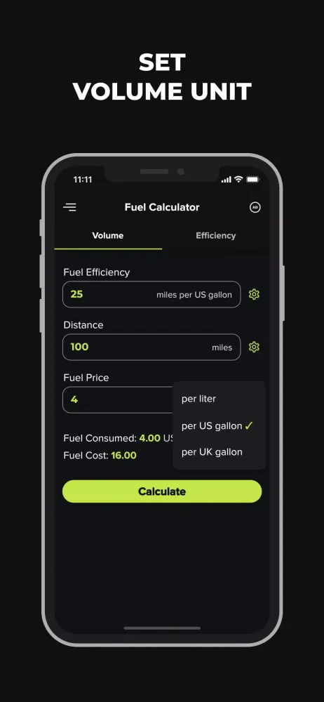 Fuel Calculator应用截图