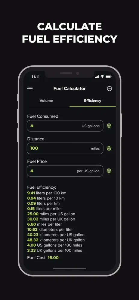Fuel Calculator应用截图