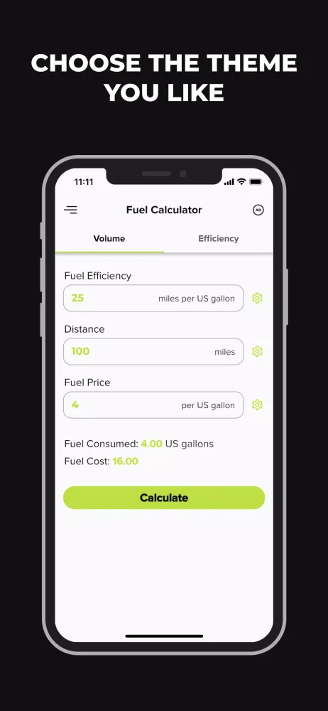 Fuel Calculator应用截图