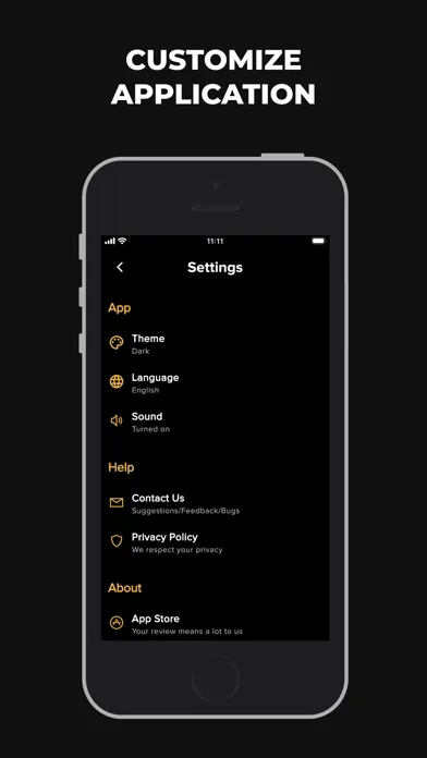 تصاویر Minimalist Interval Timer