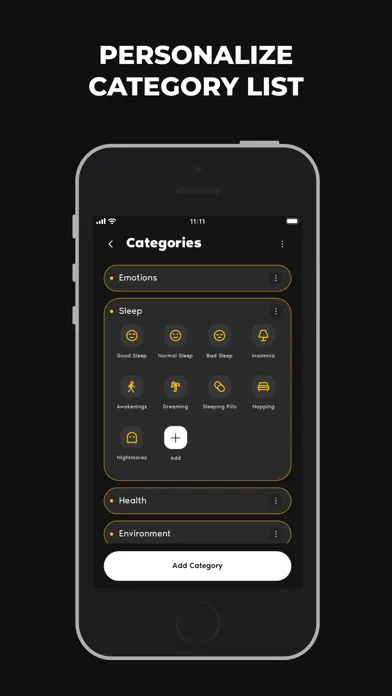 Capturas de tela do MoodJourney: Emotions Tracker