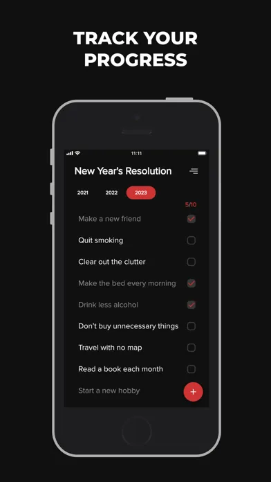 New Year's Resolution سکرین شاٹس