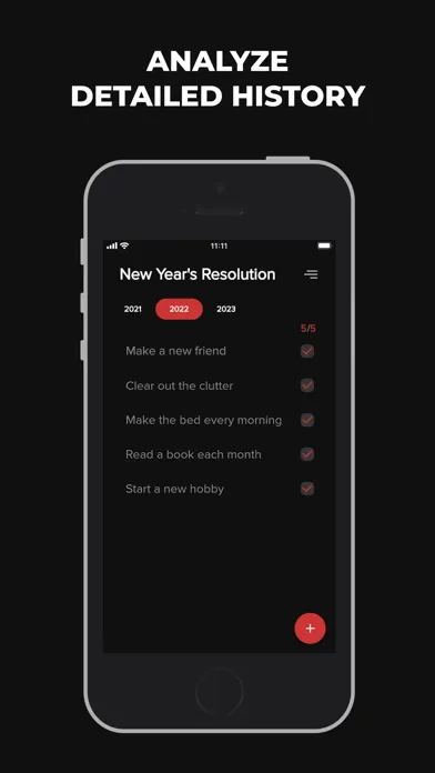 New Year's Resolution سکرین شاٹس