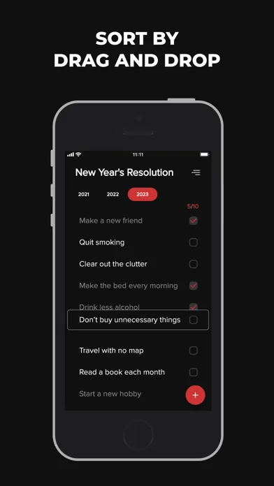 New Year's Resolution سکرین شاٹس