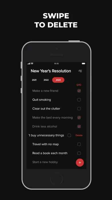 New Year's Resolution سکرین شاٹس