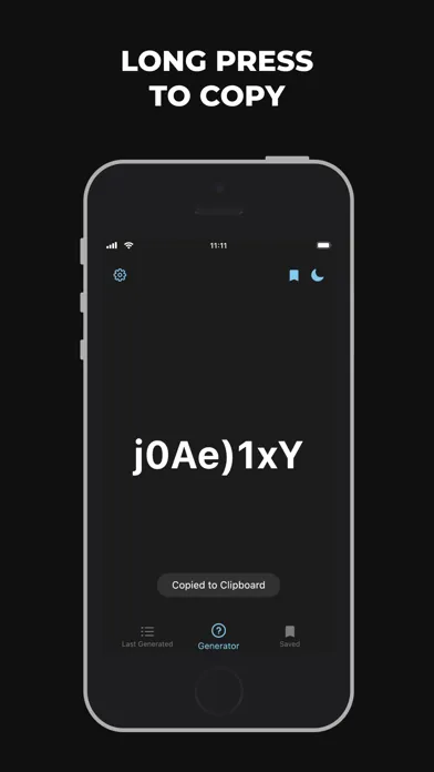 Random Password Generator: RPG应用截图