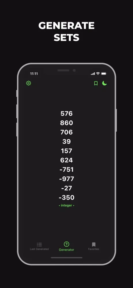 Zrzuty ekranu Random Number Generator