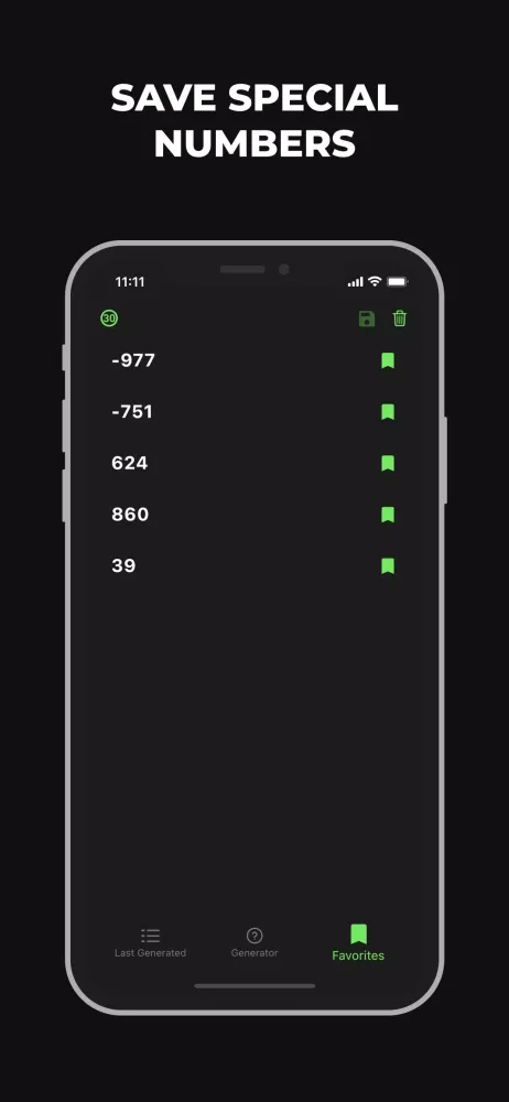Zrzuty ekranu Random Number Generator
